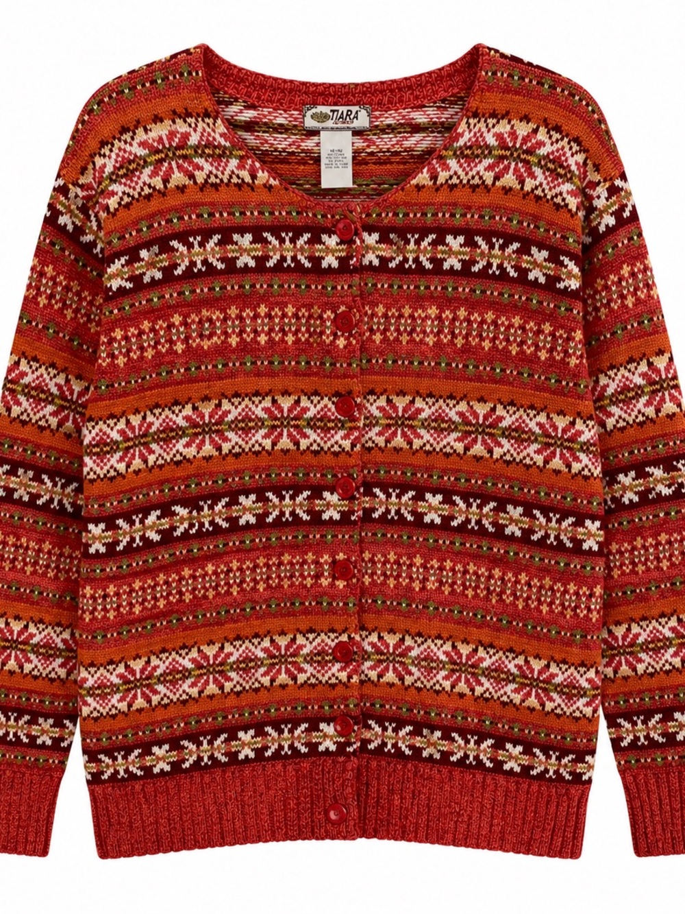 Gorgeous Vintage beautiful colors sweater